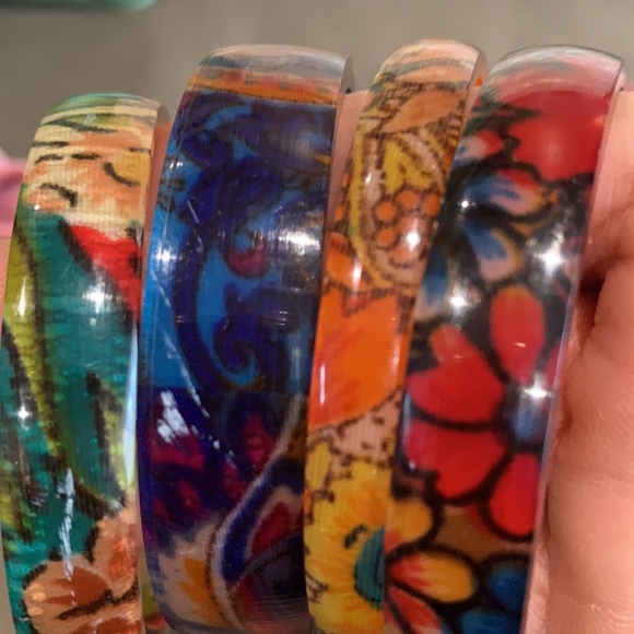 Buy 2/12 🌸 Bundle-Bangles & pair hair bends - Picture 3 of 8